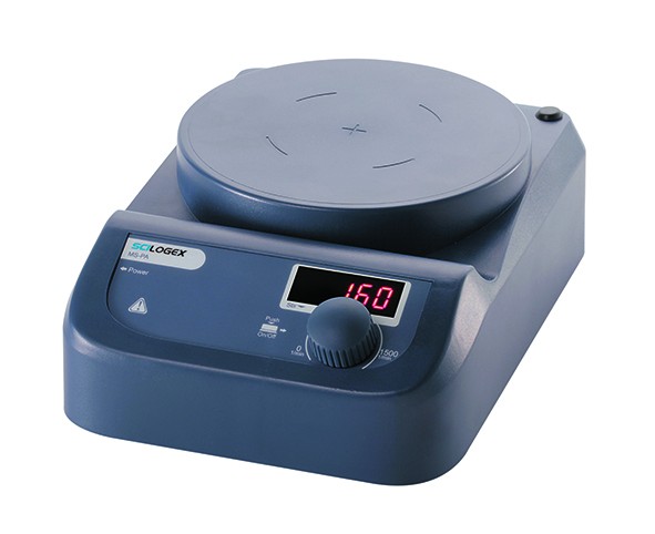 Scilogex MS-PA LED LED Digital Magnetic Stirrer with 5.3" Diameter ABS Plastic Plate Plate, 110V, 861521039999