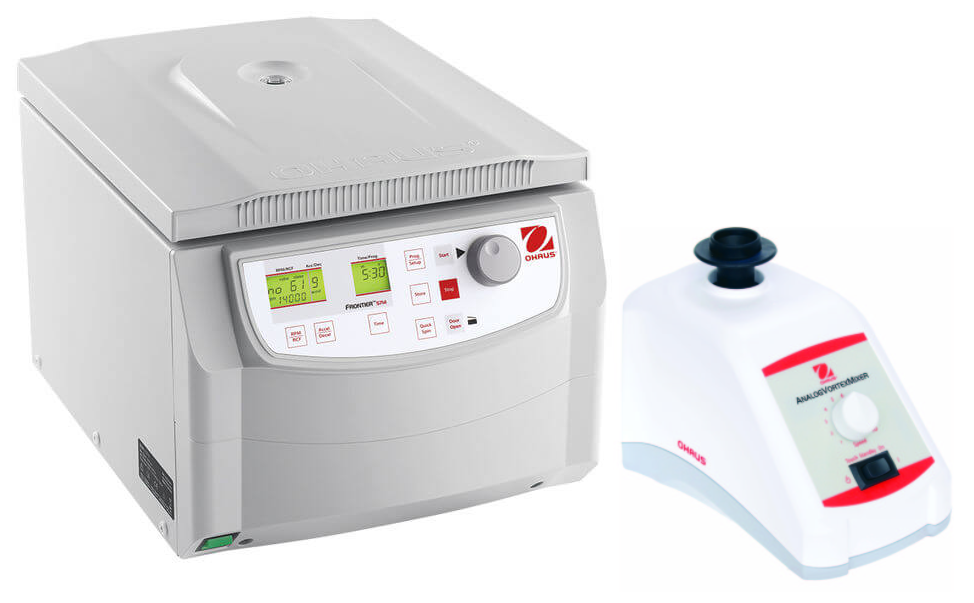 Ohaus Multi-Pro Series FC5714 Centrifuge and Vortex Mixer bundle, 30130876, (rotor not included), Includes FREE Mini Vortex Mixer (30392115)