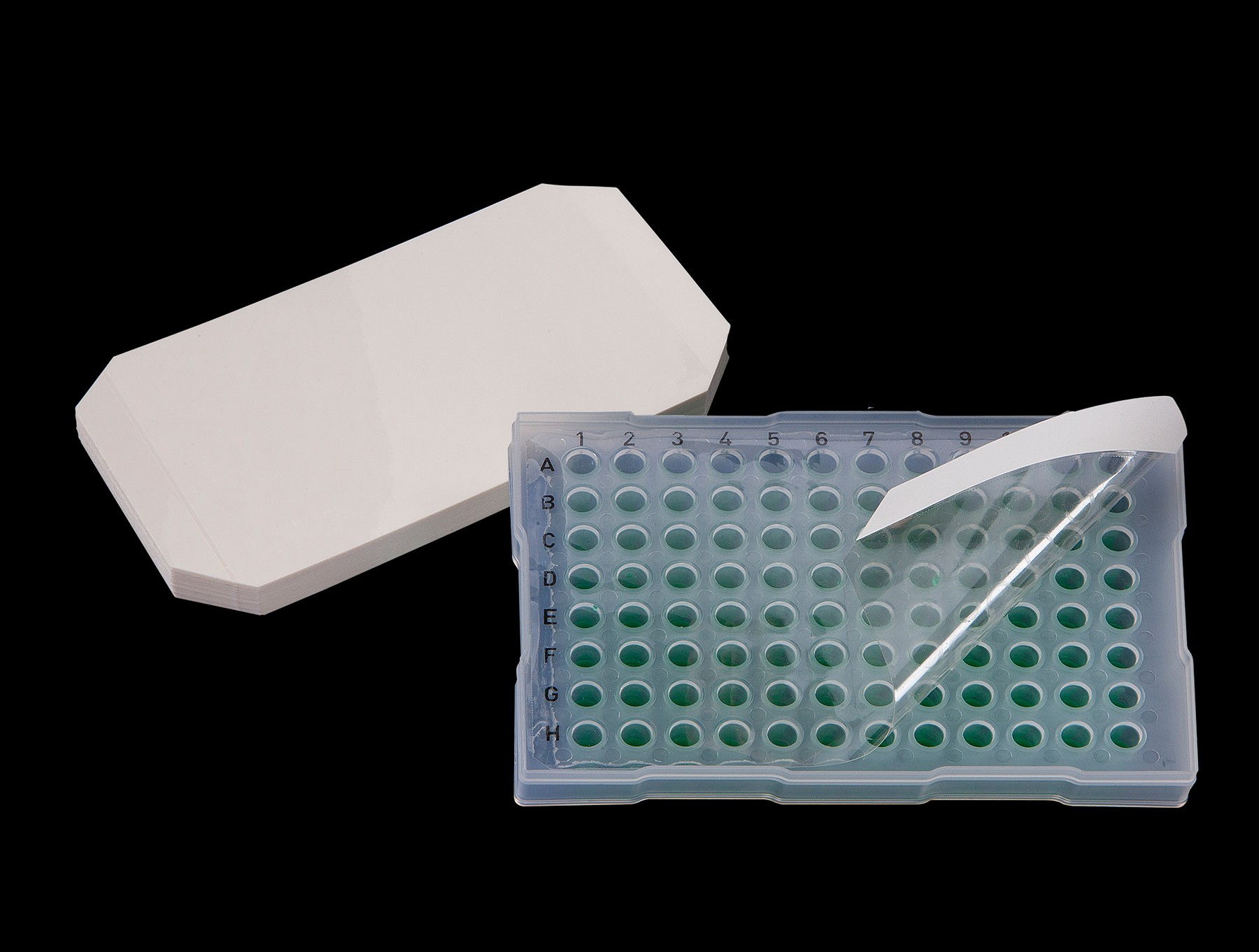 Excel Scientific eXTReme™ Microplate Sealing Film for PCR and Long-Term Storage, Polyester Film, 2 mm Thick, Not Sterile (Pack of 100)