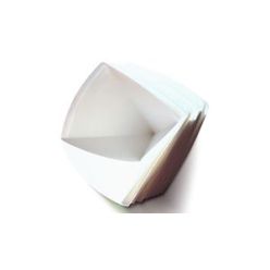 Cytiva 1540-10123 Cellulose Filter Paper, 90mm, GR 540, Folded, Pyramid, 1000/pk