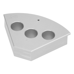 Heidolph 015890170  Radleys  Starfish Polyblock for 3 x 25mm Tube, 1/EA