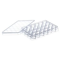 24 Well CELLSTAR® Cell-Repellent Surface, sterile, with lid