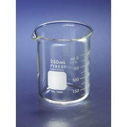 Corning 1000-800 PYREX® Griffin Low Form 800 mL Beaker, Double Scale, Graduated
