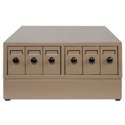 Quincy Lab 100SCK-B Beige Cabinet 12-3/4" D X 15-3/4" W X 4-7/8" H Slide Cabinet