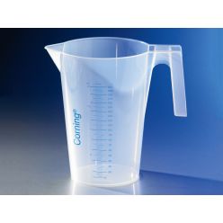 Corning 1015P-500 Corning® 500 mL Beaker with Handle and Spout, Polypropylene