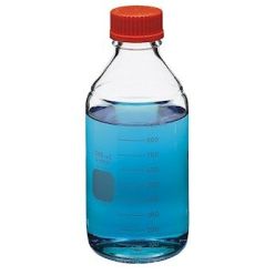 PYREX Corning 1395-1L , Case of 10 Bottles, Round Media Storage Bottles, with GL45 Screw Cap, 10 Bottles per case
