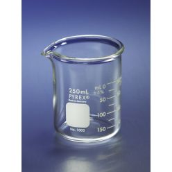 PYREX® Heavy Duty Griffin 4L Beaker, Double Scale, Graduated