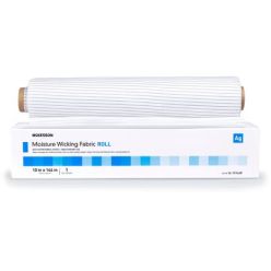 McKesson 16-10144R Silver Moisture Wicking Fabric McKesson 10 X 144 Inch Roll NonSterile (CS)
