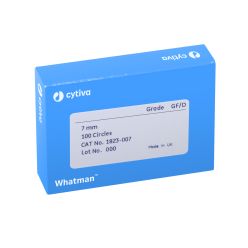 Whatman 1823-915 Binder Free Borosilicate glass Filter Paper 1 µm, 46 mm (25/Pack)