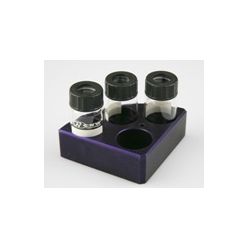 18900003 Scilogex Purple Quarter Reaction Block, Holds 20 mL Reaction Vessel, 28 mm x 24 mm
