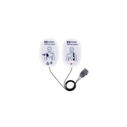 Defibrillator Electrode, Non-Sterile, 1 pr/pk, 10 pk/cs (Continental US Only)
