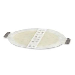 3M Health Care 90023 Hydrocolloid Dressing, 4" x 4¾" Dressing, 5" x 6" Overall, Oval, 10/bx, 6 bx/cs (Continental US+HI Only)