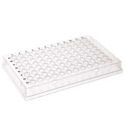 CellTreat 229515 96 Well PCR Plate, Full Skirt, 0.1mL, Low (50/CS)