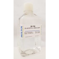 26-749, EDTA, 20mM in HBSS-CMPF, , 900 ml, Reagent, Moltox