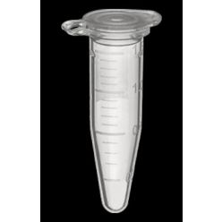 Labcon 3034-335-000-9 1.7 mL SuperClear® Microcentrifuge Tubes with Attached Caps, Resealable Bags, Sterile 5000 EA/CS (10 PK/CS)