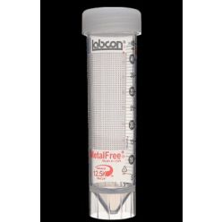 Labcon 3093-340-001-9 50 mL MetalFree® Freestanding Centrifuge Tubes with Flat Caps, in Bags 500 EA/CS (10 PK/CS)