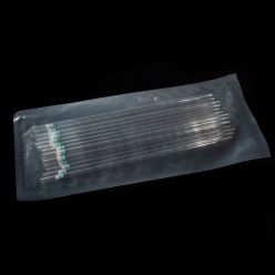 2ml Serological Pipette with 0.6ml negative graduation, 1/100 ml graduations, Sterile, 20 per bulk bag, 1000/pk, 3000/cs