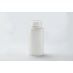 250ml Natural Color Round HDPE Storage Bottle, Wide Mouth, Sterile, 10/pk, 100/cs