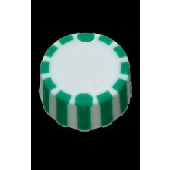 Labcon 3602-877-000-9 Screw Caps with Elastomeric Seal for SuperClear® microtubes, Blue Color, in Bags 5000 EA/CS (10 PK/CS)