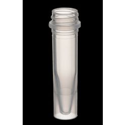 Labcon 3651-875-000-9 SuperClear® 1.5 mL Freestanding Screw Cap Microcentrifuge Tubes with Caps, Sterile 5000 EA/CS (10 PK/CS)