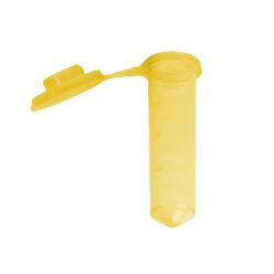 Bio Plas 2.0 mL G-Tube Flat Top Microcentrifuge Tube, Yellow