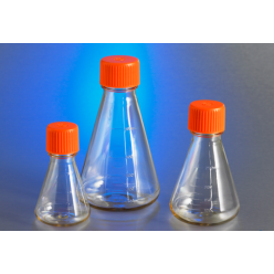 431144 Corning 250 mL Polycarbonate Erlenmeyer Flask with Vent Cap