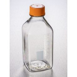 Corning 431433 Corning® 1L Square Polycarbonate Storage Bottles with 45 mm Caps