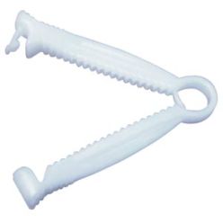 Amsino International, Inc. UCC100 Umbilical Cord Clamp, Individually Packaged, Sterile, 50/cs