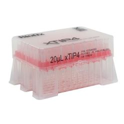 Biotix 63300931 xTIP4 20 µL Racked, Filtered, Sterilized Pipette Tips 10 RK of 96/PK (5 PK/CS)