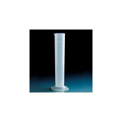 V64691 BrandTech Graduated Cylinder, 10 mL, SAN, Class B, 140 mm Height, Hexagonal Base, Molded Graduations (Pack of 12)