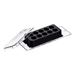 Cellview Slide 10 Well, Sterile, TC, Sterile, glass bottom, 10 compartments, single packed