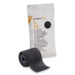 3M Health Care 82002A Plus Casting Tape, 2" x 4 yds, Black, 10/cs (Continental US+HI Only)