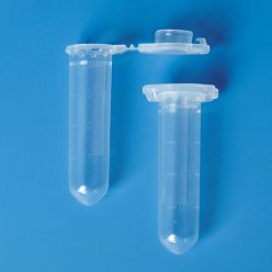 BrandTech 780546 2.0 mL Microcentrifuge Tube, Clear, With Locking Snap-Cap
