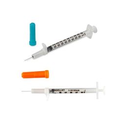 Insulin Safety Syringe, ½mL, 30G x 5/16", 50/bx, 10 bx/cs (Continental US Only)