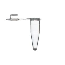 Sapphire RT PCR Tube, 0.2ML, with attached cap, ergonomic, clear