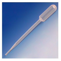 Globe Scientific Transfer Pipet, 8.0mL, General Purpose, Large Bulb, 157mm, STERILE, Individually Wrapped, 138030-s01