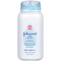 Johnson & Johnson Consumer Products 005256 Cornstarch Baby Powder with Aloe Vera & Vitamine E, 96/cs (Continental US+HI Only)