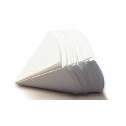 Cytiva 989510112 Cellulose Filter Paper, 125mm, GR 41, Folded, Pyramid, 1000/pk