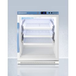 Accucold ARG6PVDR 6 Cu.Ft. ADA Height Vaccine Refrigerator with Removable Drawers