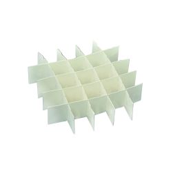 Crystal Industries CD-25 Box Cell Divider, 25 cells (Pack of 12)