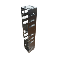 Crystal Industries CFA-10-3 Aluminum Vertical Rack for 3" boxes, holds 10 boxes