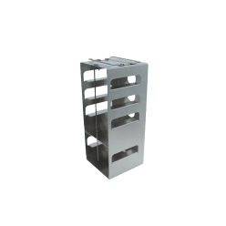 Crystal Industries CFA-6-2 Aluminum Vertical Rack for 2" boxes, holds 6 boxes