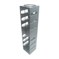 Crystal Industries CFA-8-3 Aluminum Vertical Rack for 3" boxes, holds 8 boxes