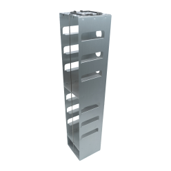 Crystal Industries CFA-9-3 Aluminum Vertical Rack for 3" boxes, holds 9 boxes