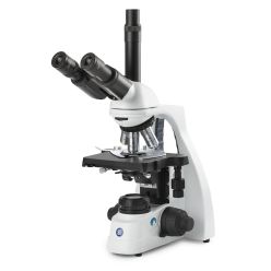 Euromex EBS-1153-PLI Compound brightfield microscope Trinocular head, 1000x magnification, Plan Infinite, LED
