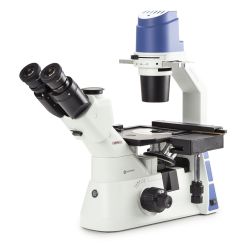 Euromex EOX-2053-PLPH Inverted phase contrast microscope Trinocular head inverted, 400x magnification, Plan infinite Phase Contrast, LED