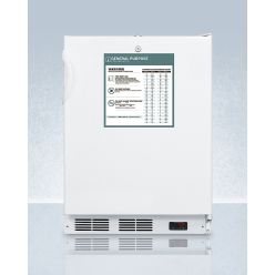 Accucold FF7LWBIADAGP 24" Wide Built-In All-Refrigerator, ADA Compliant