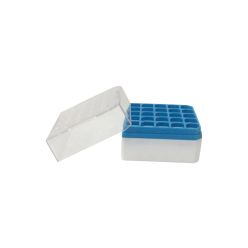 Crystal Industries MPB2-25 2" Mini Polycarbonate Plastic Box with 25 cells