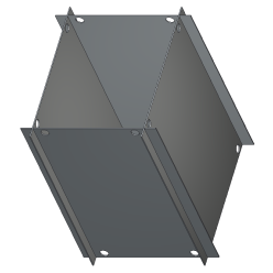 Crystal Industries P20-4R9959 20" diameter Platform Divider for BAXTER/FENWAL bag Canister frames F-C-4R9959.