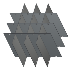 Crystal Industries P31-7120 31" diameter Platform Divider for CHARTERMED bag Canister frames F-C-7120.
